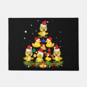 Duck kerstboom deurmat (Voorkant)