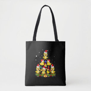 Duck kerstboom draagtas