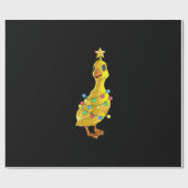 Duck kerstboom T Lights Decor Star-cadeaus Cadeaupapier (Vlak)