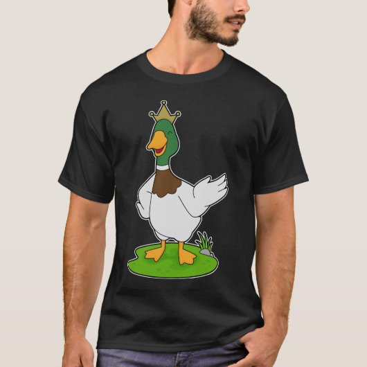 Duck King Crown T-shirt (Voorkant)