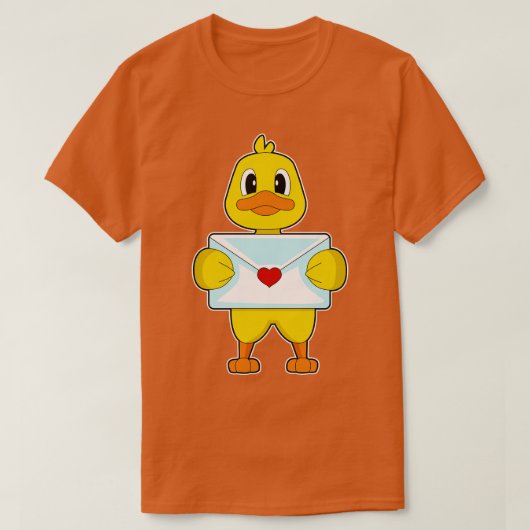 Duck Love brief T-shirt (Design voorkant)