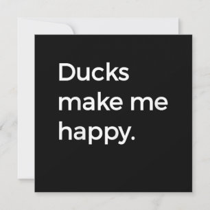 Duck Love I Love Pet Ducks Duck Farmer Kaart