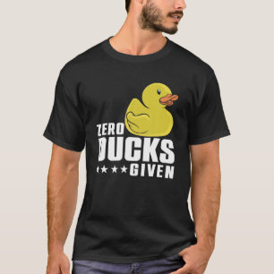 Duck Lover Funny Duck Zero Ducks heeft Kinder T-shirt
