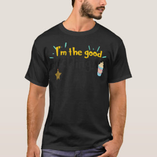 Duck Lover Im the Good Ducking Black lab puppy pe T-shirt
