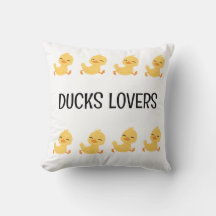 Duck Lovers-Sierkussen