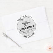 Duck Meat Custom Label Sticker (Envelop)