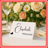 Duck Menu Modern Script Mariage Plaques