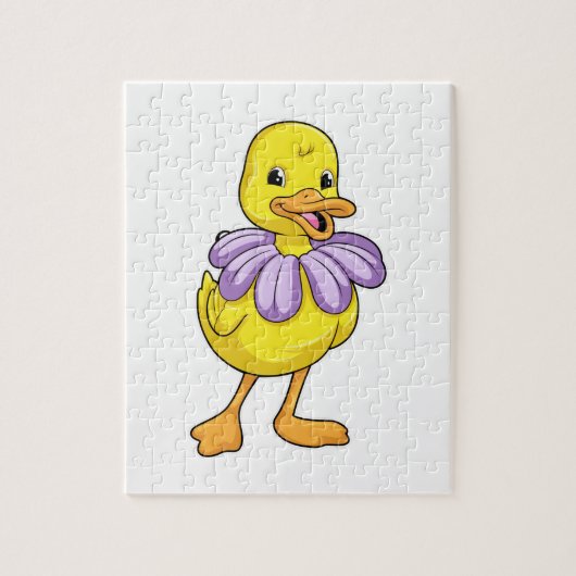 Duck met Daisy Legpuzzel (Verticaal)