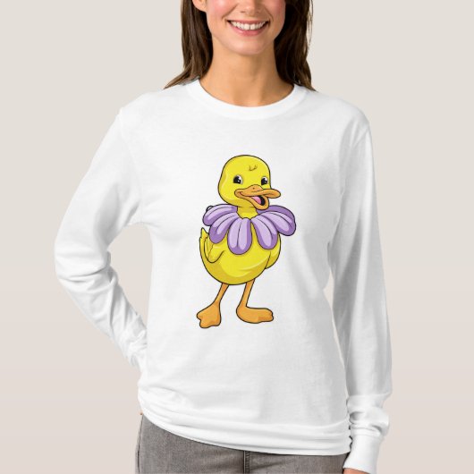 Duck met Daisy T-shirt (Voorkant)