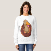 Duck met Donut Trui (Voorkant volledig)