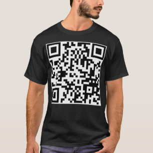 Duck OFF QR Code Scan me Pekin Ducks T-shirt