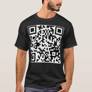 Duck OFF QR Code Scan me Pekin Ducks T-shirt