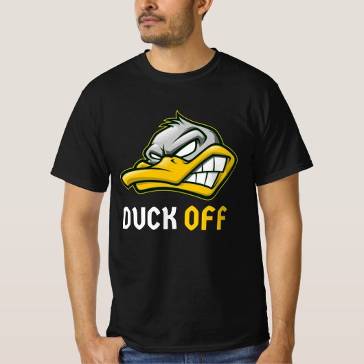 Duck off t-shirt (Voorkant)