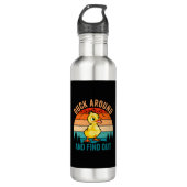 Duck omheen en ontdek het waterfles  (Voorkant)