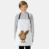 Duck op Hip Hop Dance Dab Schort (Gedragen)