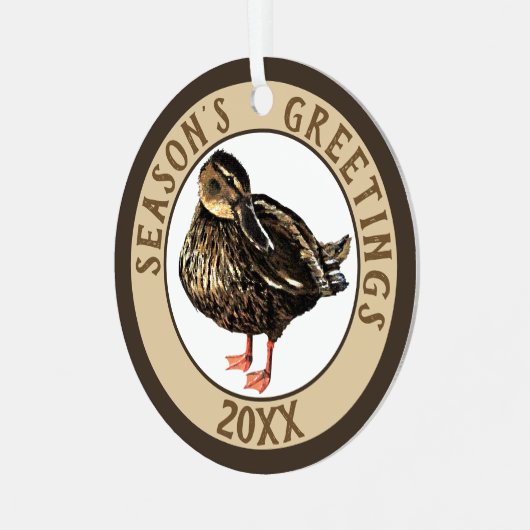 Duck Ornament (Voorkant links)