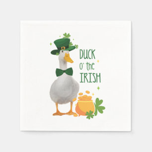 Duck o's the Irish St. Patricks Day Servet
