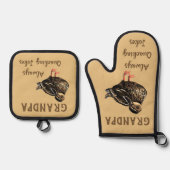 Duck Ovenwant & Pannenlap Set (Voorkant)