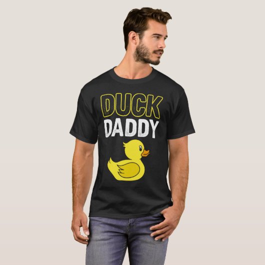 Duck papa Funny Duck Vader T-shirt (Voorkant volledig)