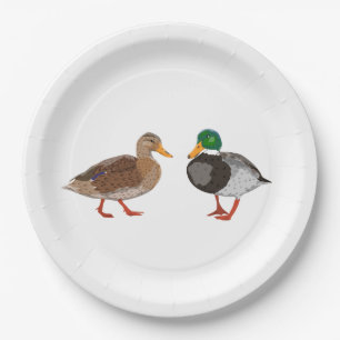 Duck Party Borden Papieren Bordje