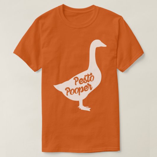 Duck Pesto Pooper T-shirt (Design voorkant)