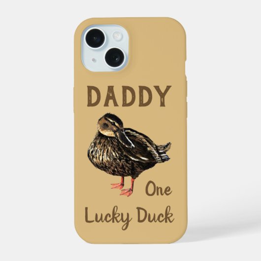 Duck Phone Case iPhone 15 Hoesje (Achterkant)