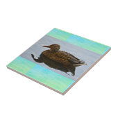 Duck Photo Ceramic Tile Tegeltje (Zijkant)