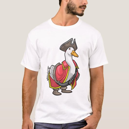 Duck Pirate pet T-shirt (Voorkant)