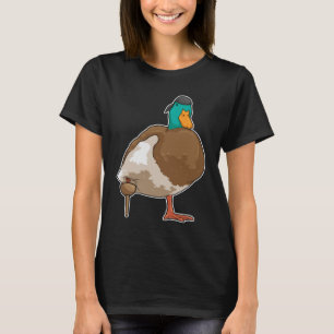 Duck Pirate Wooden leg T-shirt