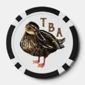Duck Poker Chips (Achterkant)