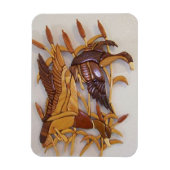 "Duck Pond Flight" Magneet (Verticaal)