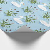 Duck Pond Pattern Cadeaupapier (Hoek)
