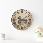 Duck Pond Wall Clock  Grote Klok (Huis)