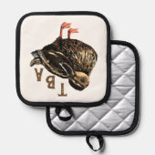 Duck Pot Holder Pannenlap (Voorkant / Achterkant)