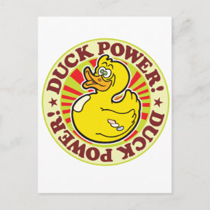 Duck Power. Briefkaart