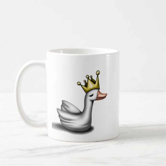 Duck Queen Koffiemok (Links)