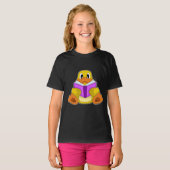 Duck Reading Book T-shirt (Voorkant volledig)
