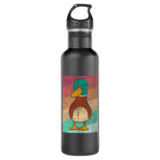 Duck Retro Waterfles (Voorkant)