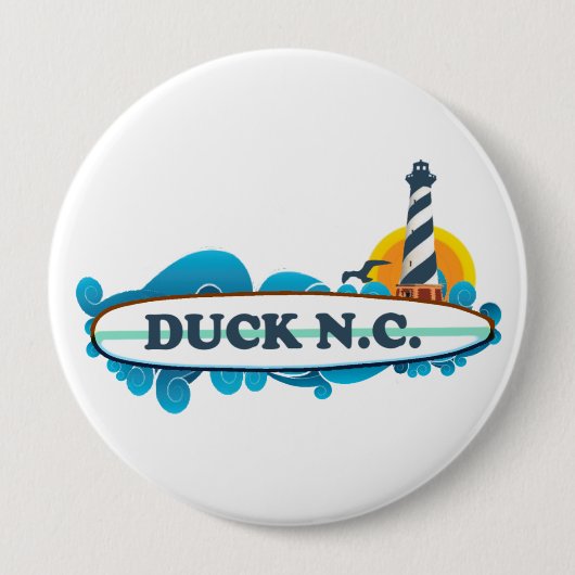 Duck. Ronde Button 4,0 Cm (Voorkant)
