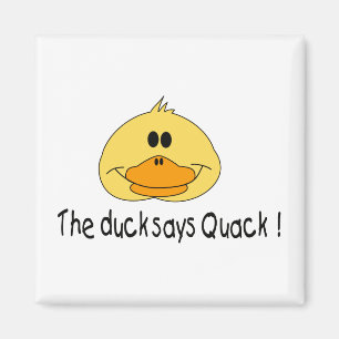 Duck Says Quack Magneet