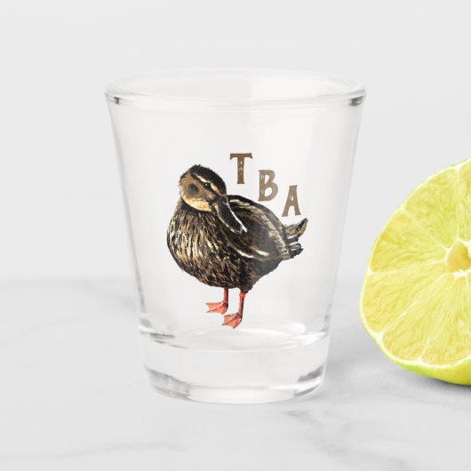 Duck Shot Glass Glas (Voorkant)