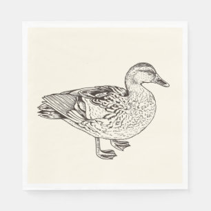 Duck Sketch Servet