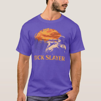 Duck Slayer Vogels Jacht Vogeljager Bowhuntin T-shirt