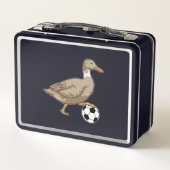Duck Soccer Player Soccer (Achterkant)