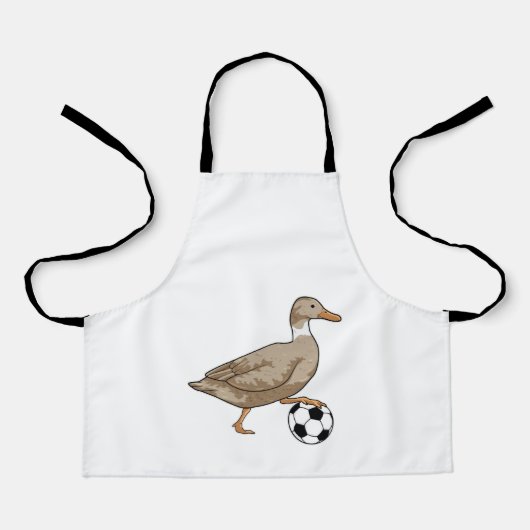 Duck Soccer Player Soccer Schort (Voorkant)