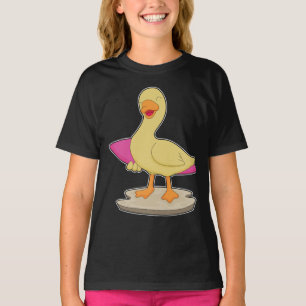 Duck Surfer Surfboard T-shirt