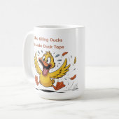 duck tape sarcasm koffiemok (Voorkant links)