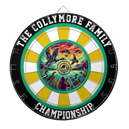 Duck Target Rustieke Muurdecoratie Dartbord (Voorkant)