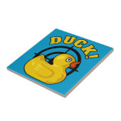 Duck! Tegeltje (Zijkant)