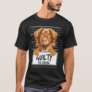 Duck Tolling Retrievers Mugshot Schuldige Hond T-shirt